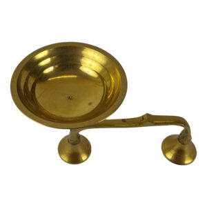 Brass Harathi Plain Big
